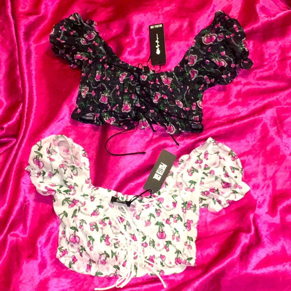 Cherry Crop Tops 💋